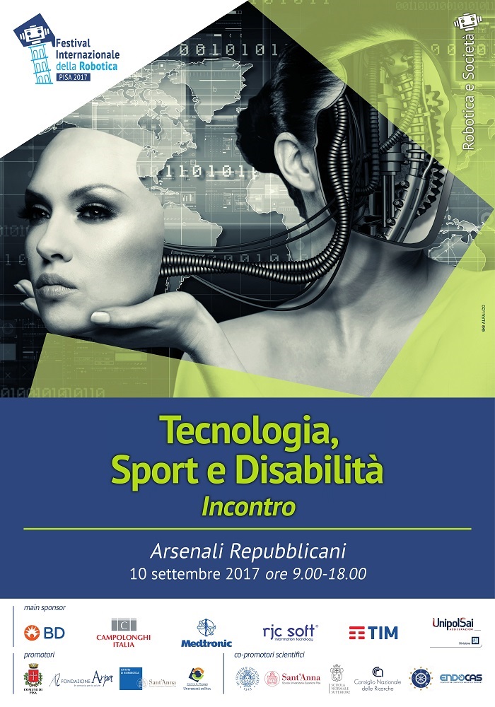 Tecnologia, sport e disabilità Festival Internazionale della Robotica