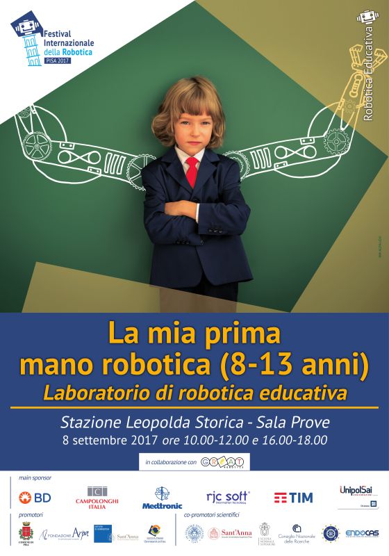 Robotica educativa Mano robotica Festival Robotica 2017