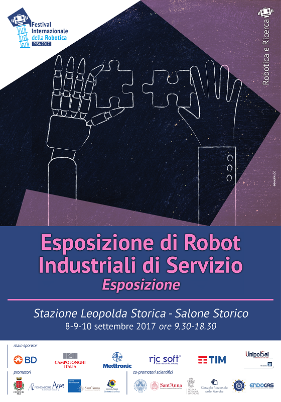 esposizione robot industriali e di servizio